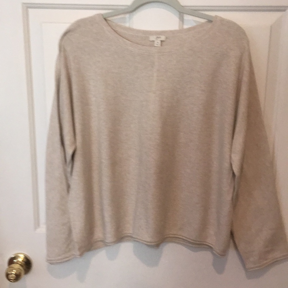 Oatmeal colored sweater